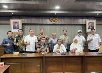 Komisi III DPRD Kota Medan saat kunjungan kerja ke Kementrian Koperasi & UMKM di Jakarta beberapa waktu lalu
